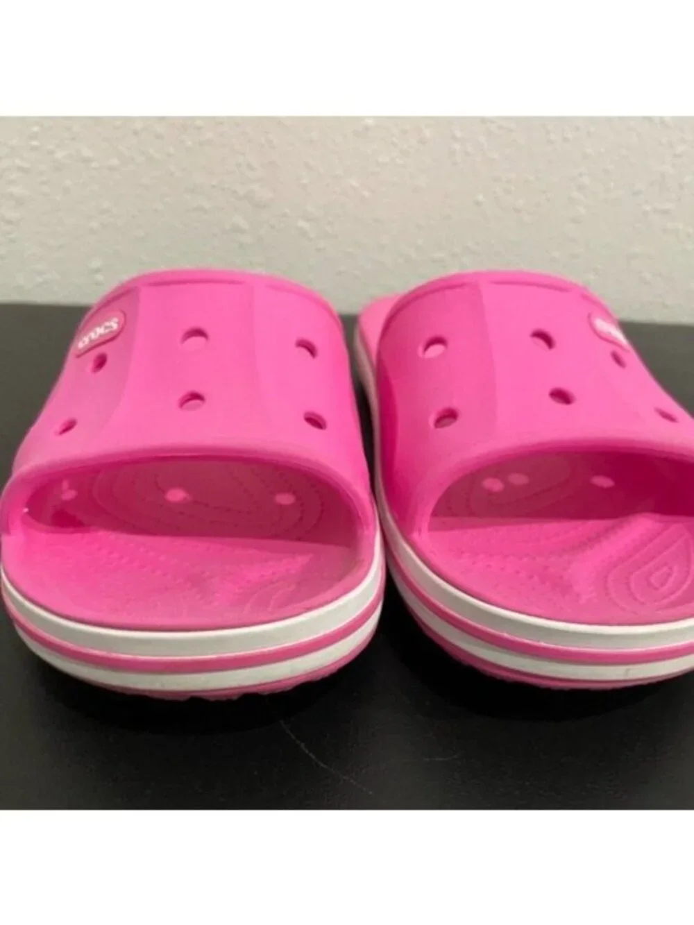 CROCS Bayaband Light Pink Sandals Comfort Beach Colorful Preppy Athleisure - Picture 3 of 9